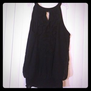 Torrid Black Sleeveless Blouse